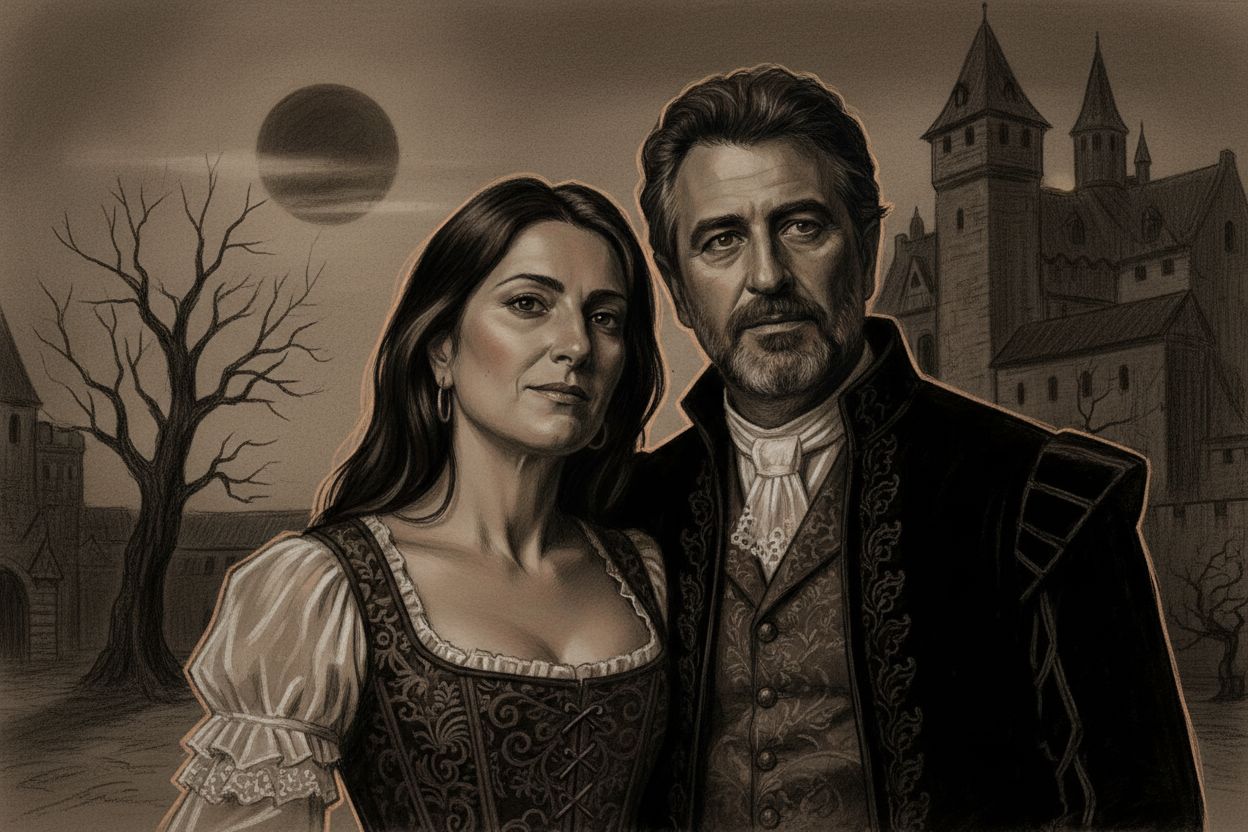 Charcoal and sanguine After