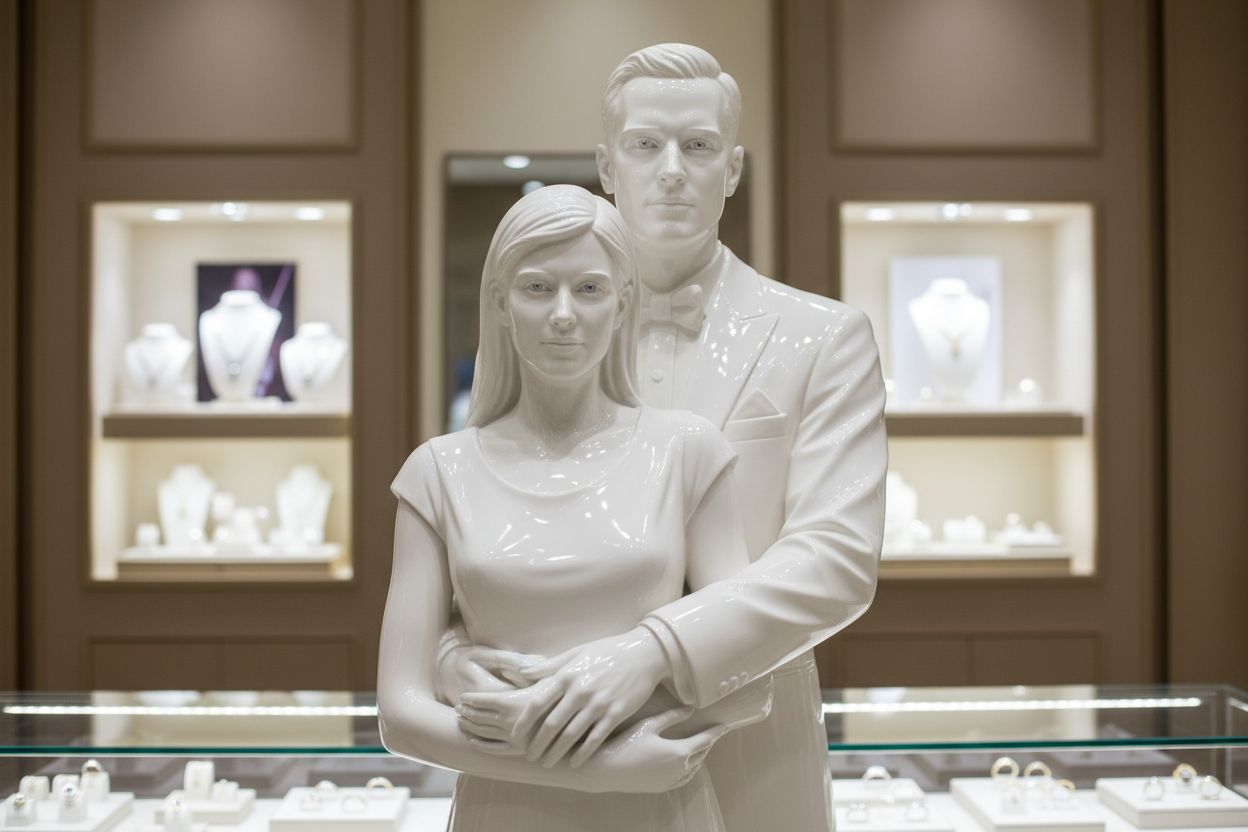 Porcelain figures After