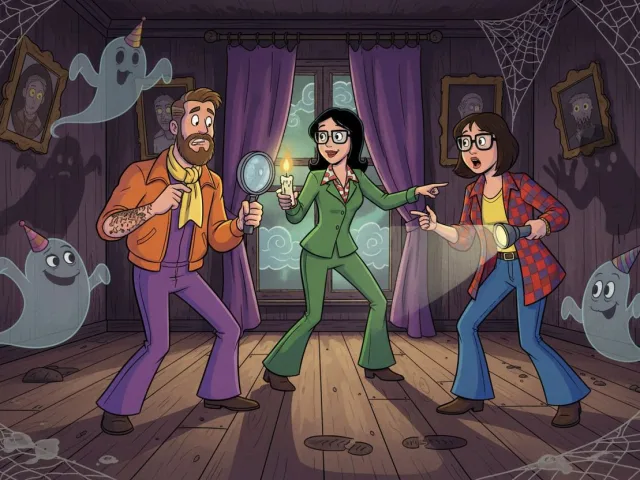 '70s '80s Spooky Cartoon - more details After