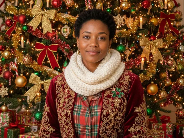 Premium Christmas Portrait After