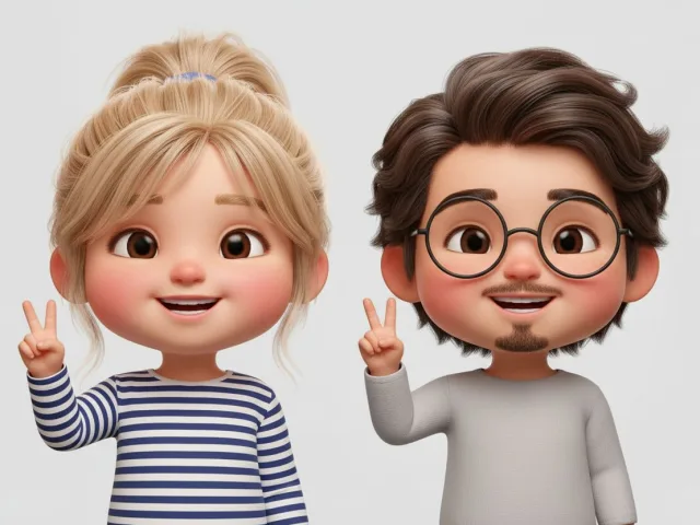 3D Toddler Po