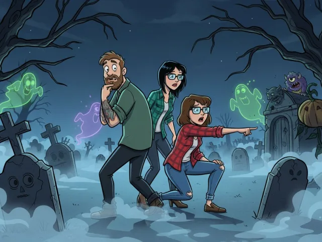 '70s '80s Spooky Cartoon Après